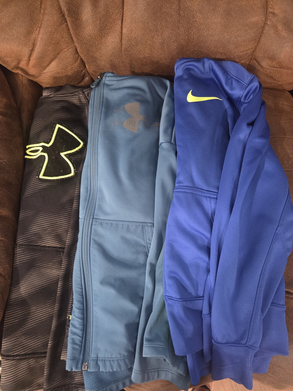 Boys Hoodie/Zipups Nike And Under Armour